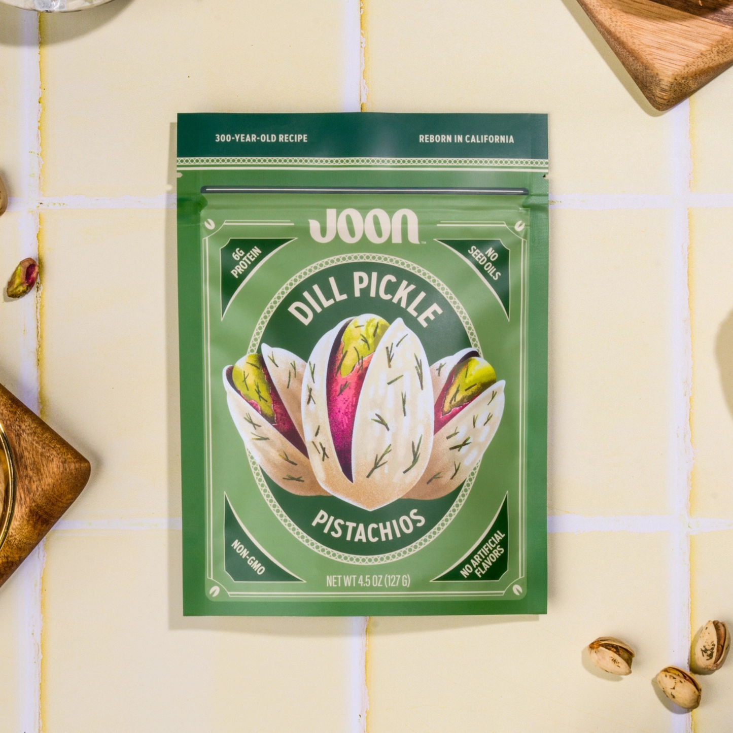 Joon Dill Pickle Pistachios, California