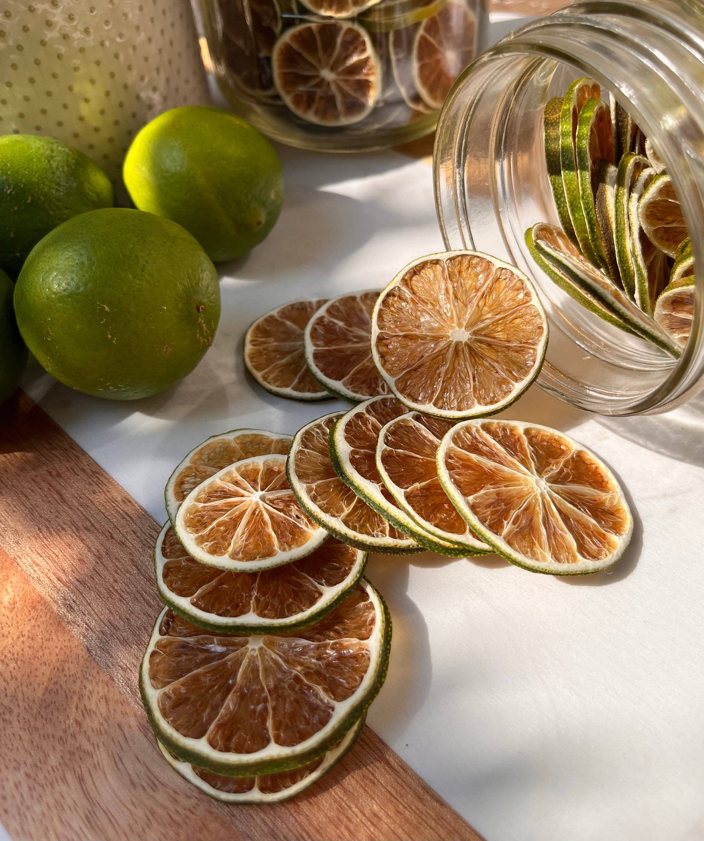 The Perfect Garnish Co. Lime Wheel Slices, Texas