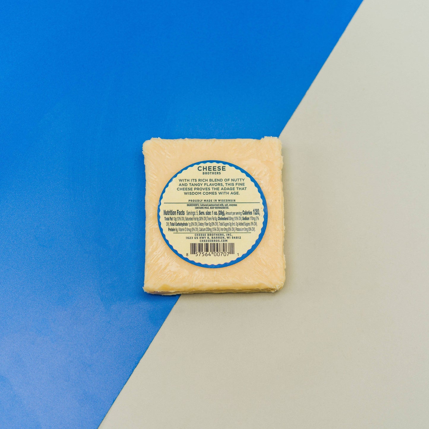 Cheese Brothers 8-Year-Aged Cheddar, Wisconsin