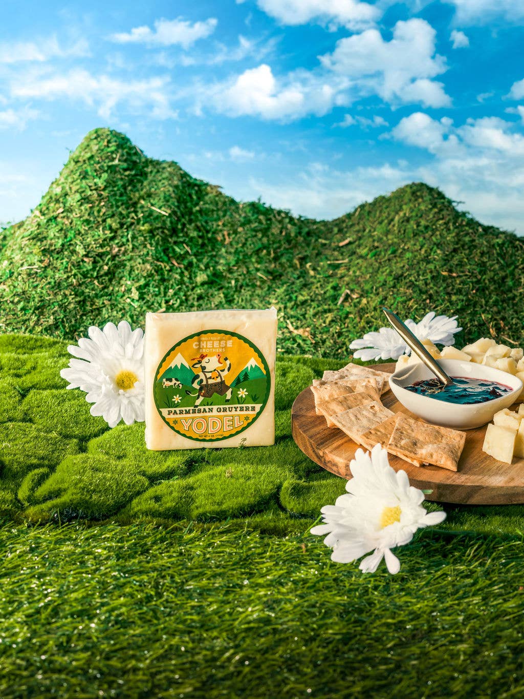 Cheese Brothers Yodel Parmesan Gruyere, Wisconsin
