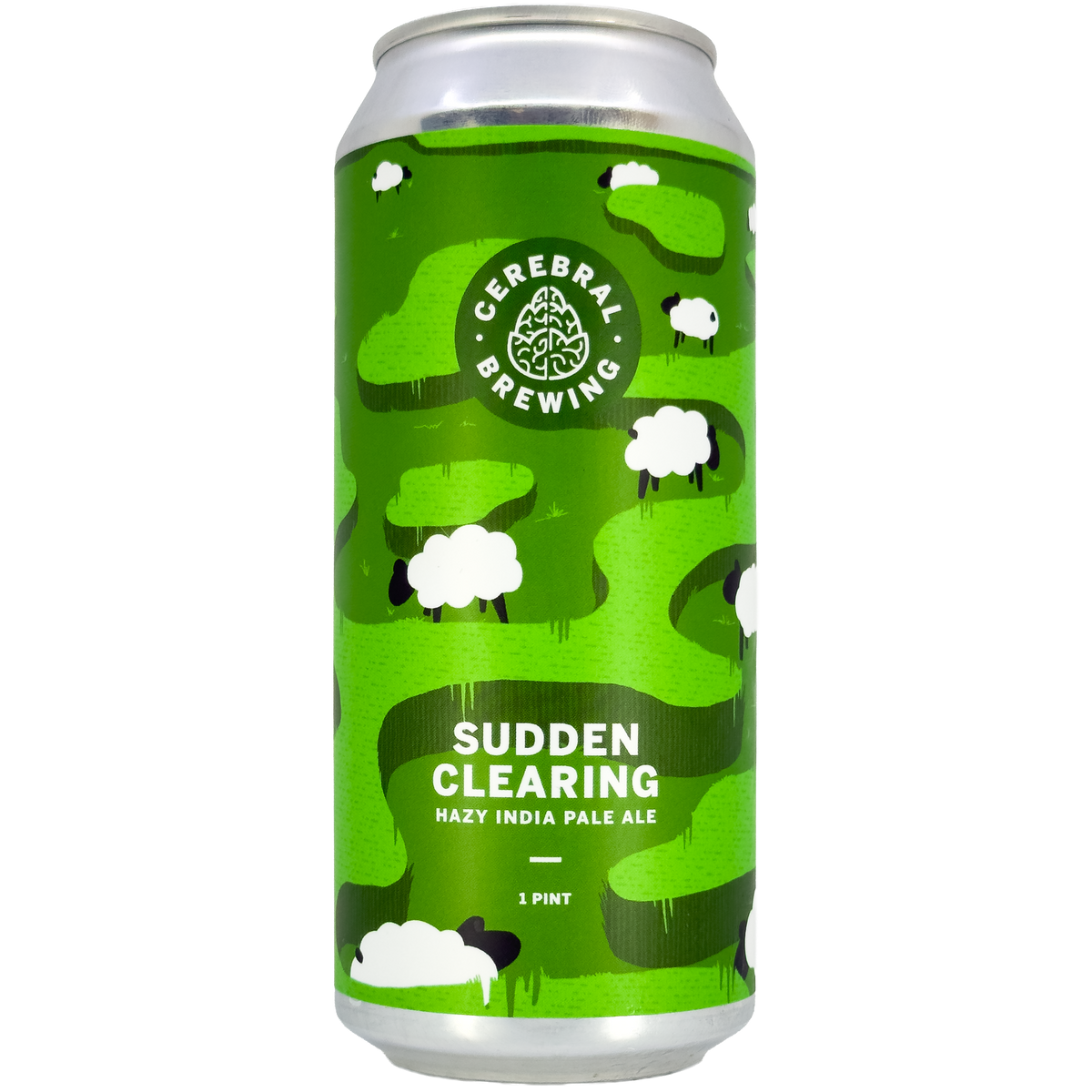 Cerebral Brewing 'Sudden Clearing' Hazy IPA Beer, Colorado