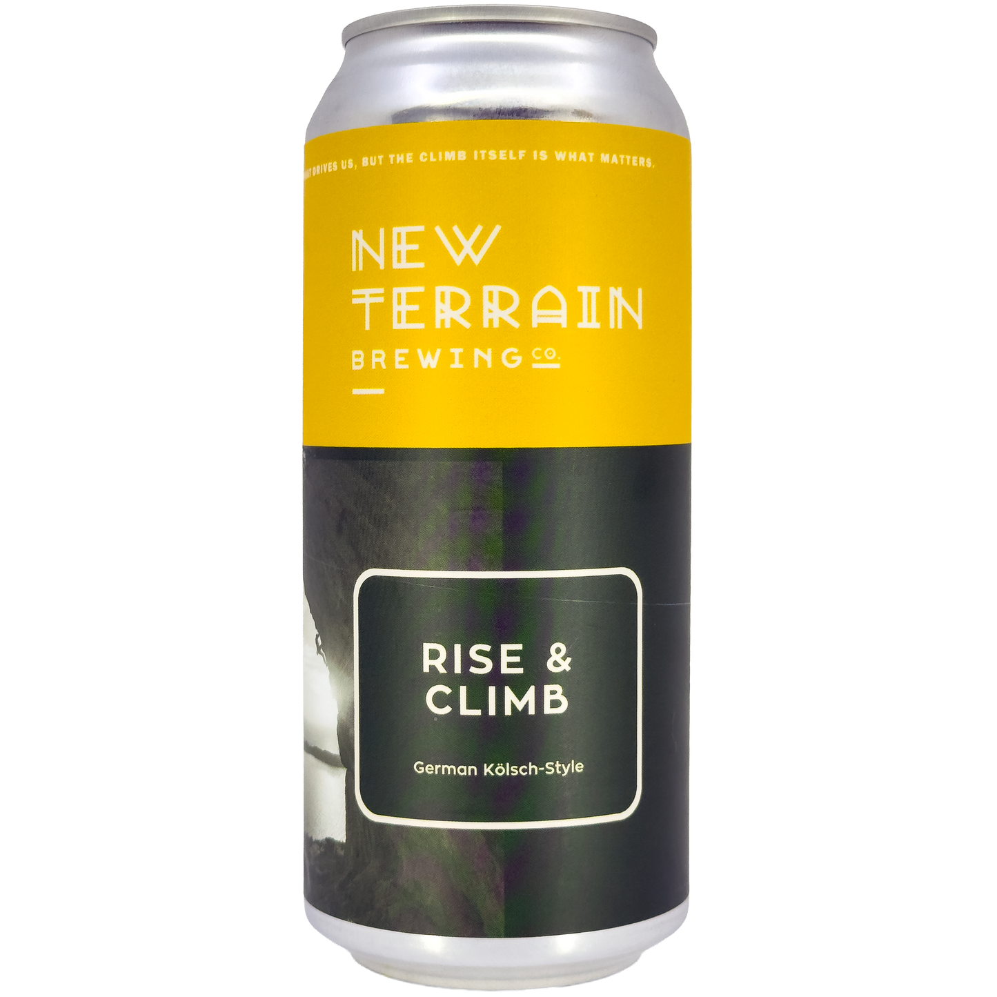 New Terrain Brewing 'Rise & Climb' Kolsch Ale Beer, Colorado