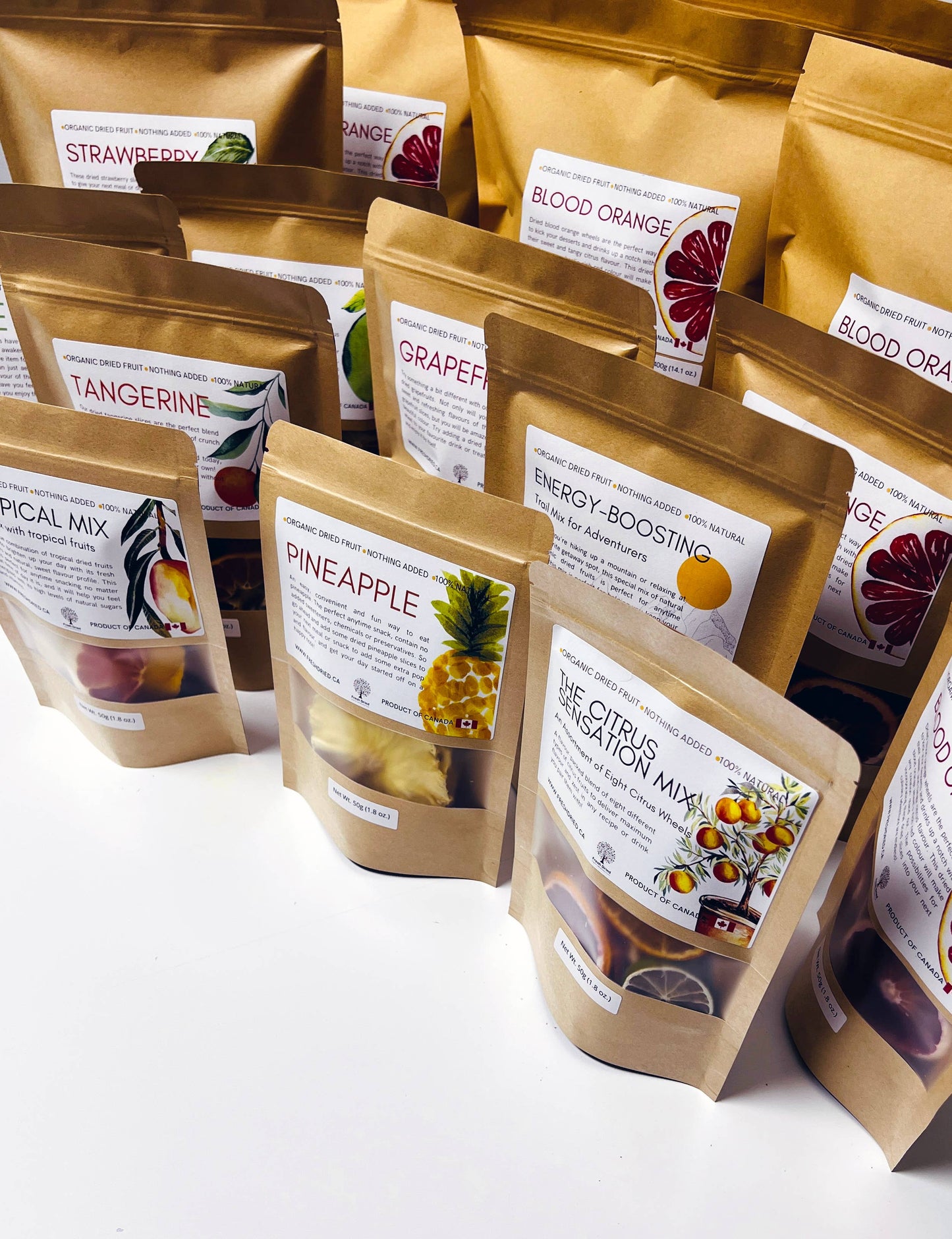 FreshDried Dried Tangerine Wheels, Canada