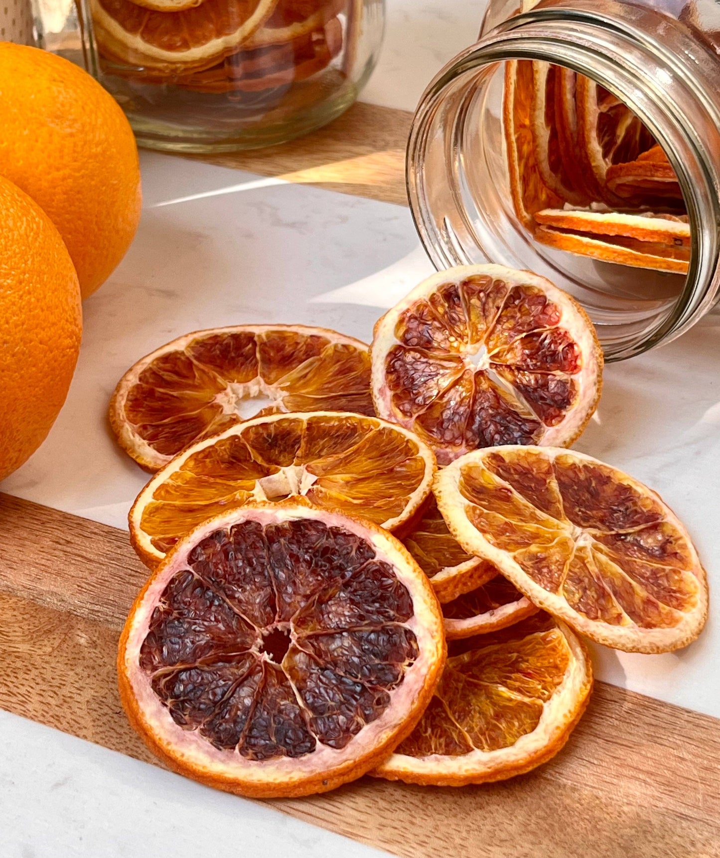 The Perfect Garnish Co. Blood Orange Wheel Slices, Texas