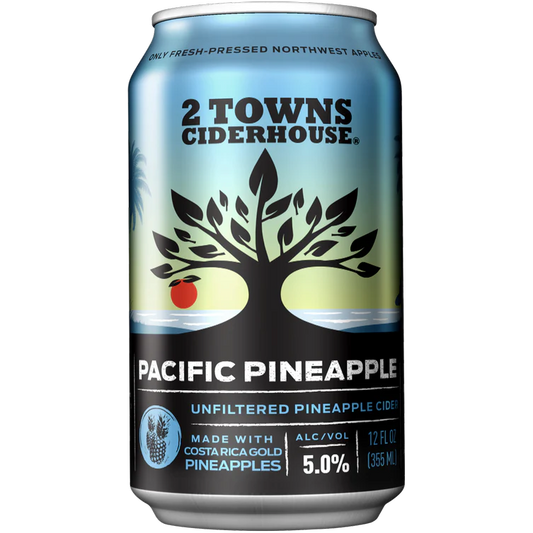 2 Towns Ciderhouse 'Pacific Pineapple' Cider, Oregon