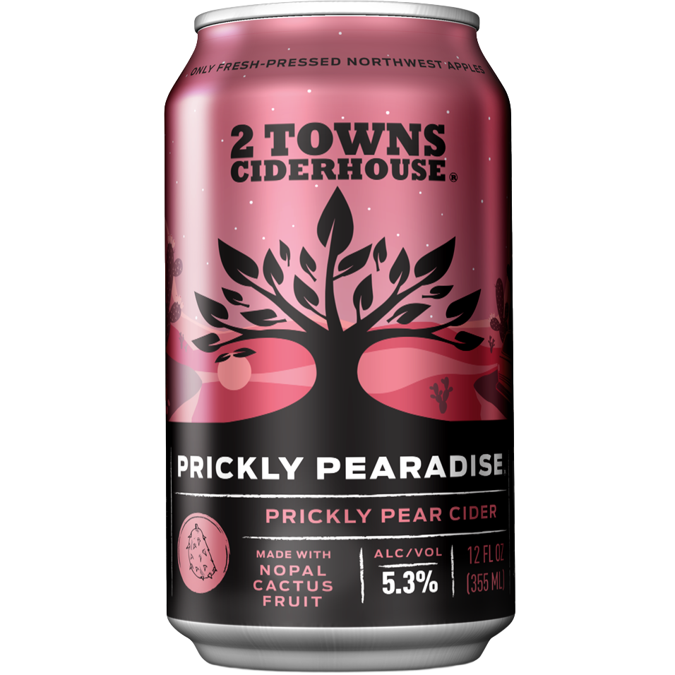 2 Towns Ciderhouse 'Prickly Pearadise' Cider, Oregon