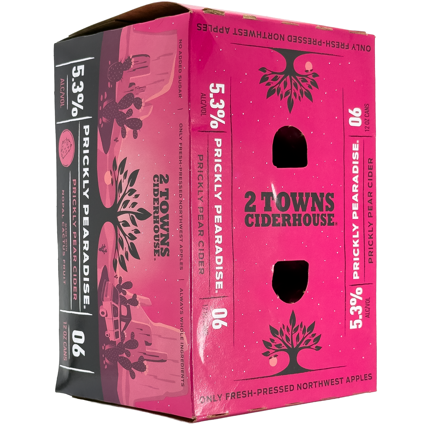 2 Towns Ciderhouse 'Prickly Pearadise' Cider, Oregon