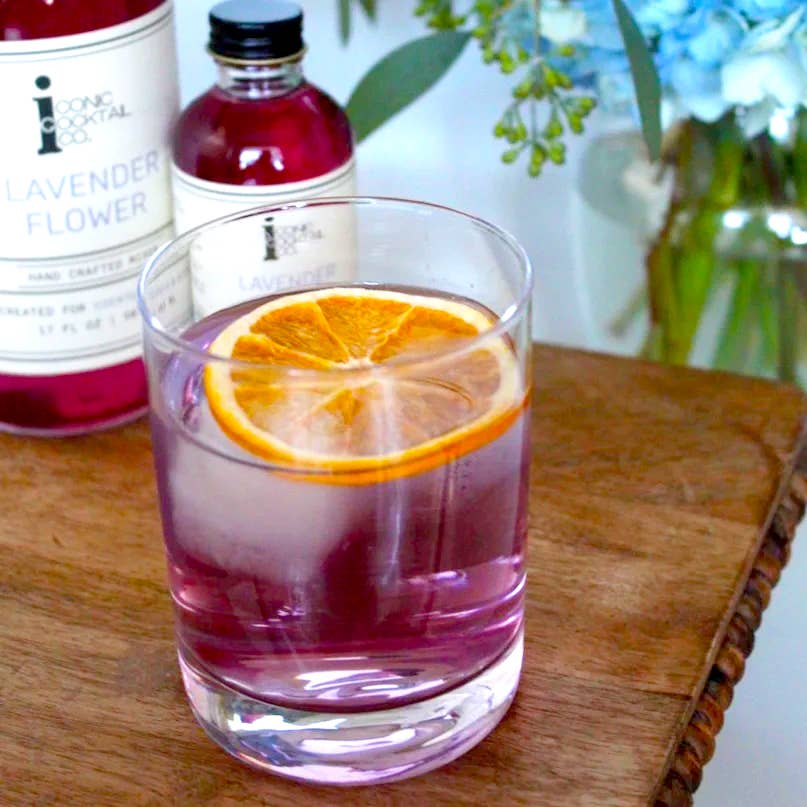 Iconic Cocktail Co. Lavender Flower Cocktail Mixer, California