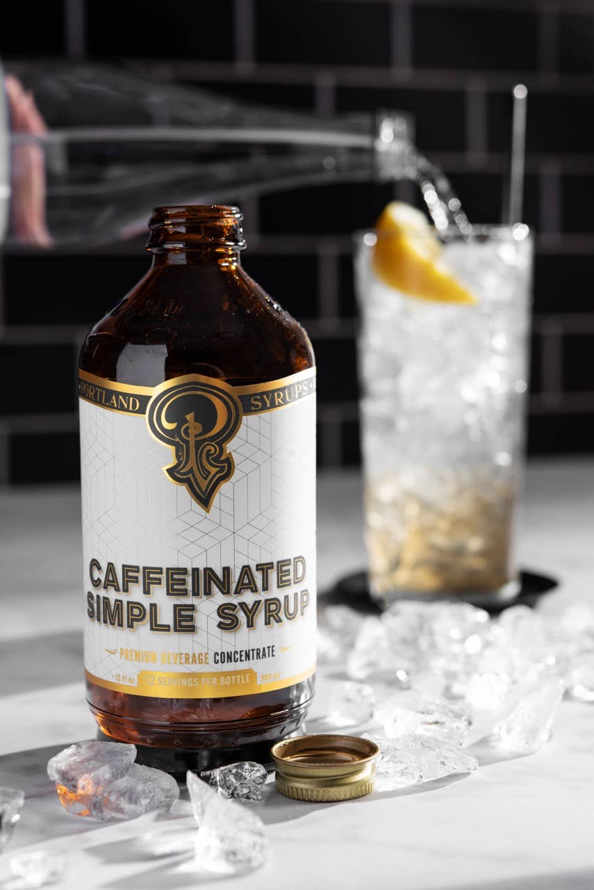 Portland Syrups Caffeinated Simple Syrup, Oregon