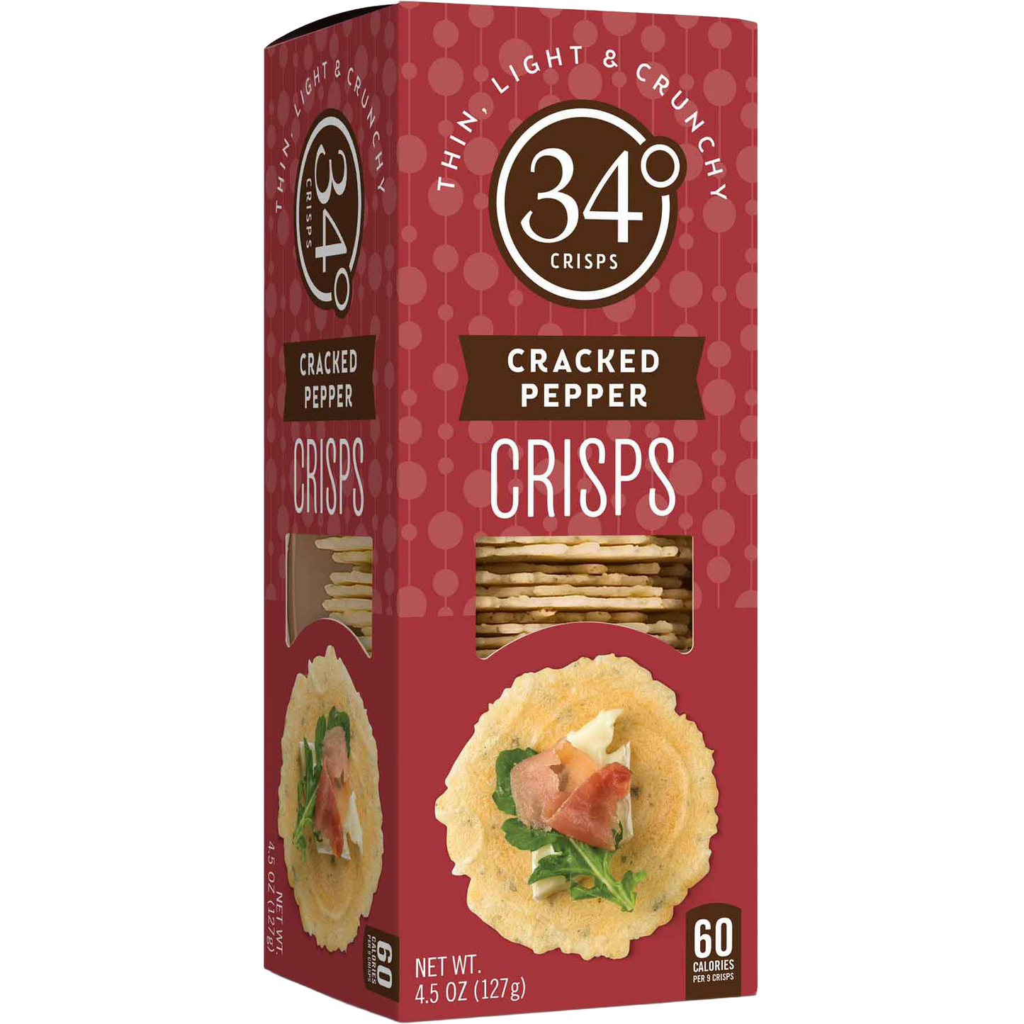 34 Degree 'Cracked Pepper Crisps' Crackers, Colorado