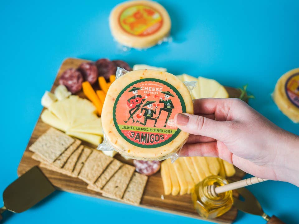 Cheese Brothers '3 Amigos' Spicy Gouda, Wisconsin