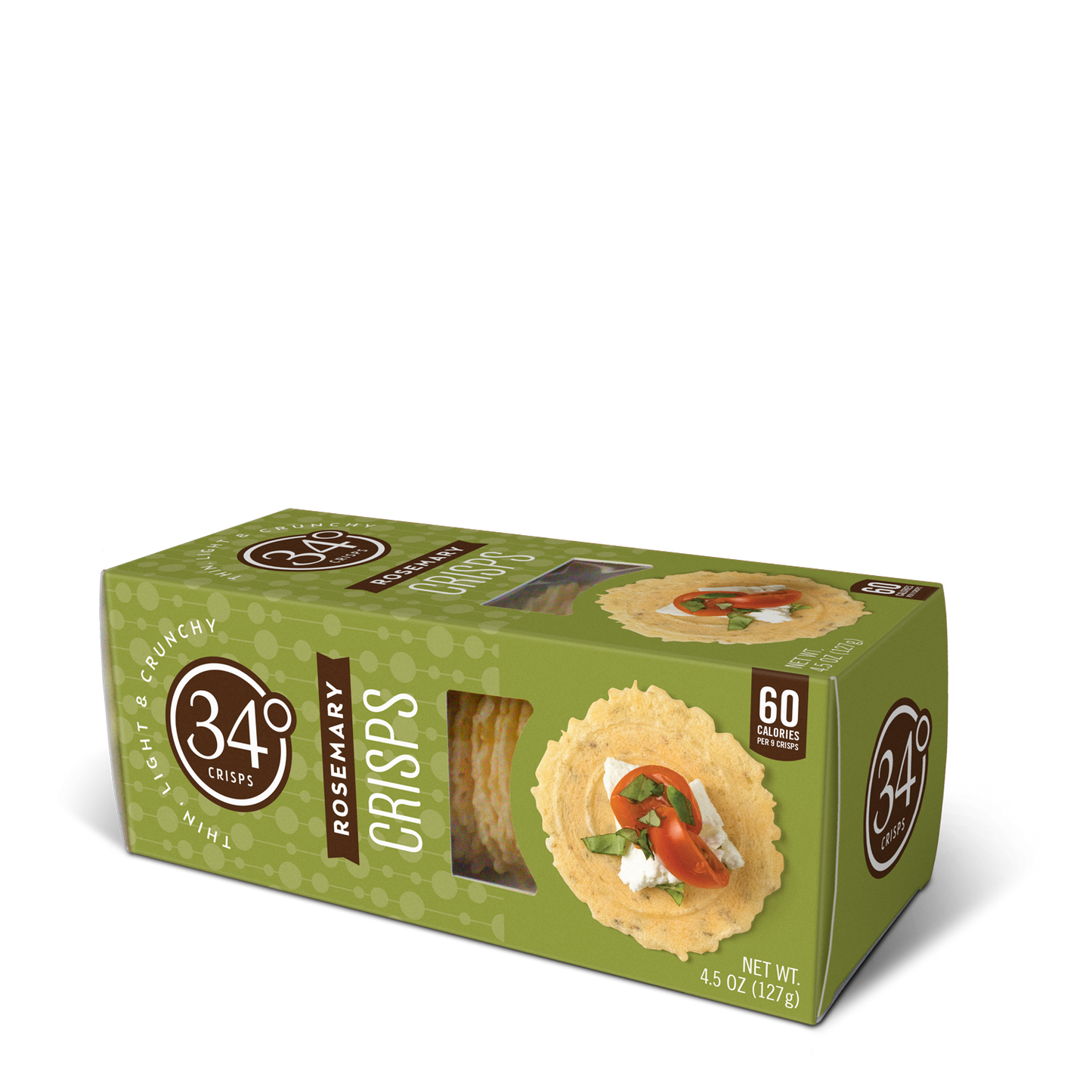 34 Degree 'Rosemary Crisps' Crackers, Colorado