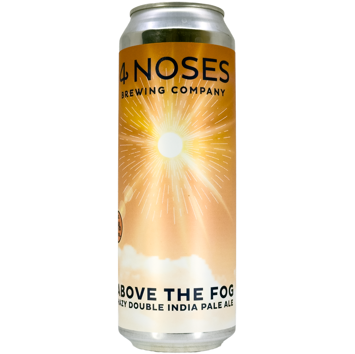 4 Noses Brewing 'Above the Fog' Hazy Double IPA Beer, Colorado