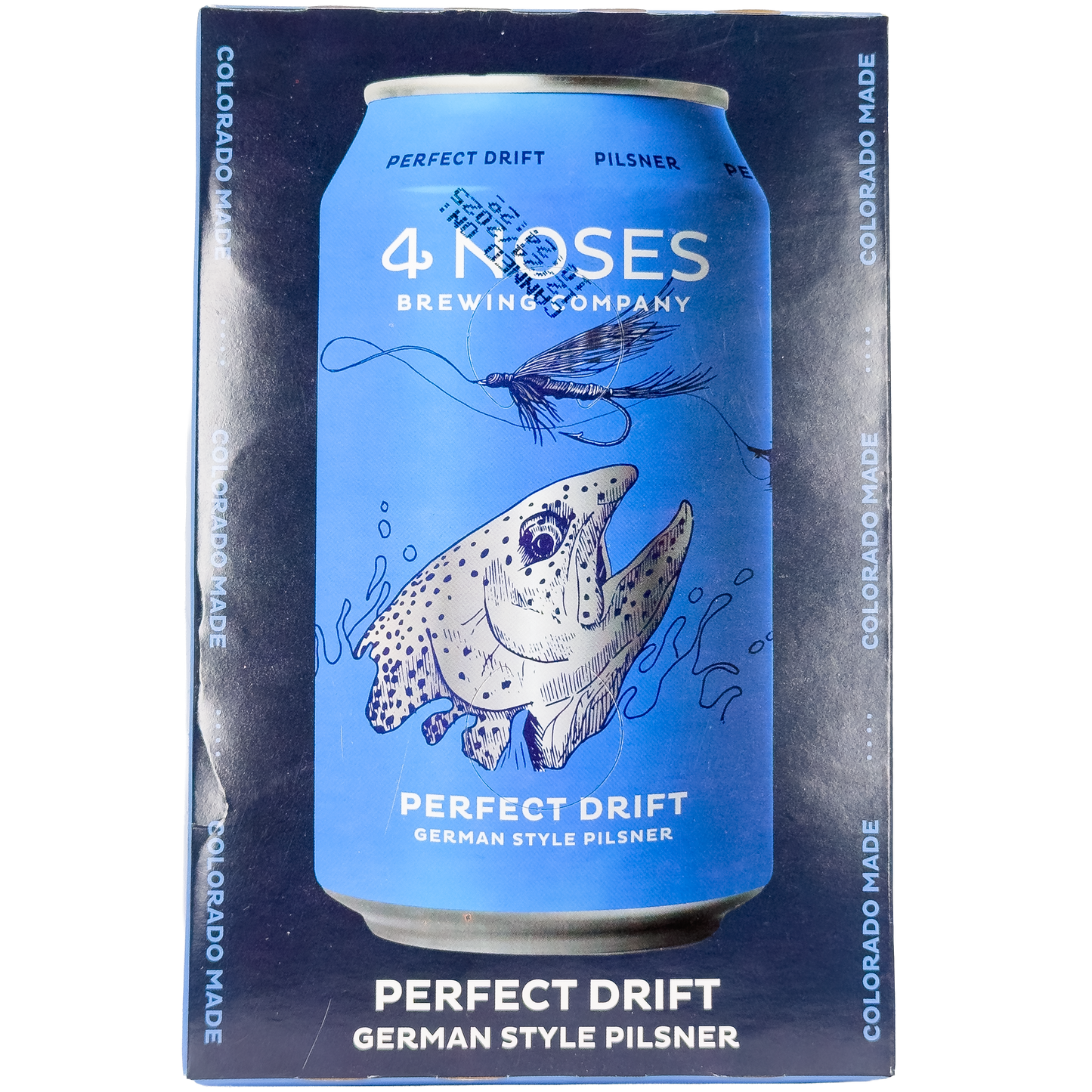 4 Noses Brewing Co. 'Perfect Drift' German Style Pilsner Beer, Colorado