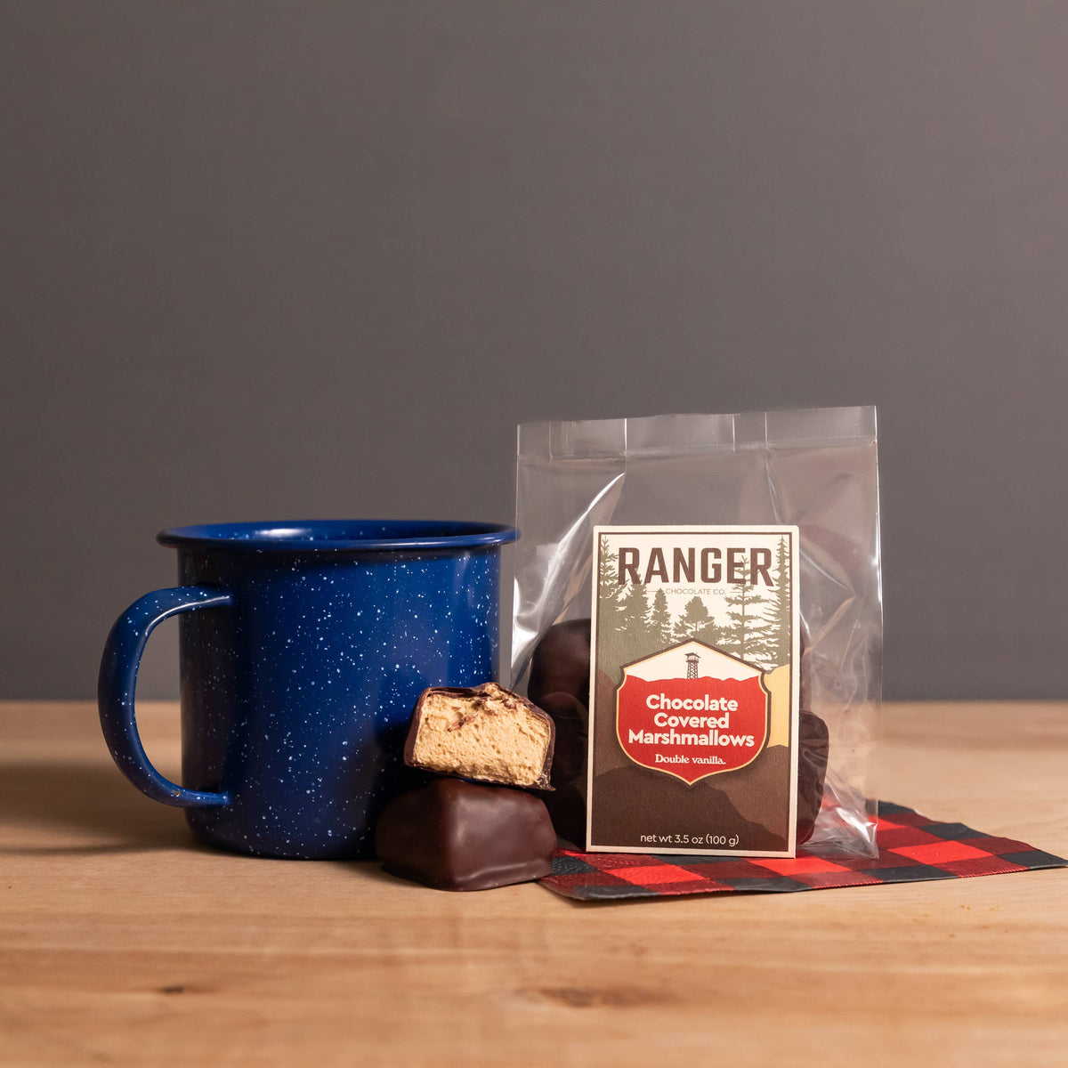 Ranger Chocolate Co. - Chocolate Covered Marshmallows (Vanilla Bean)