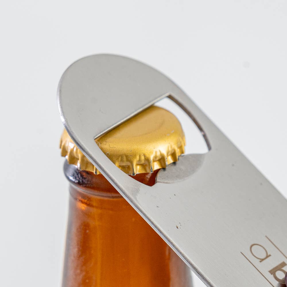 A Bar Above Bar Blade Bottle Opener, Stainless Steel