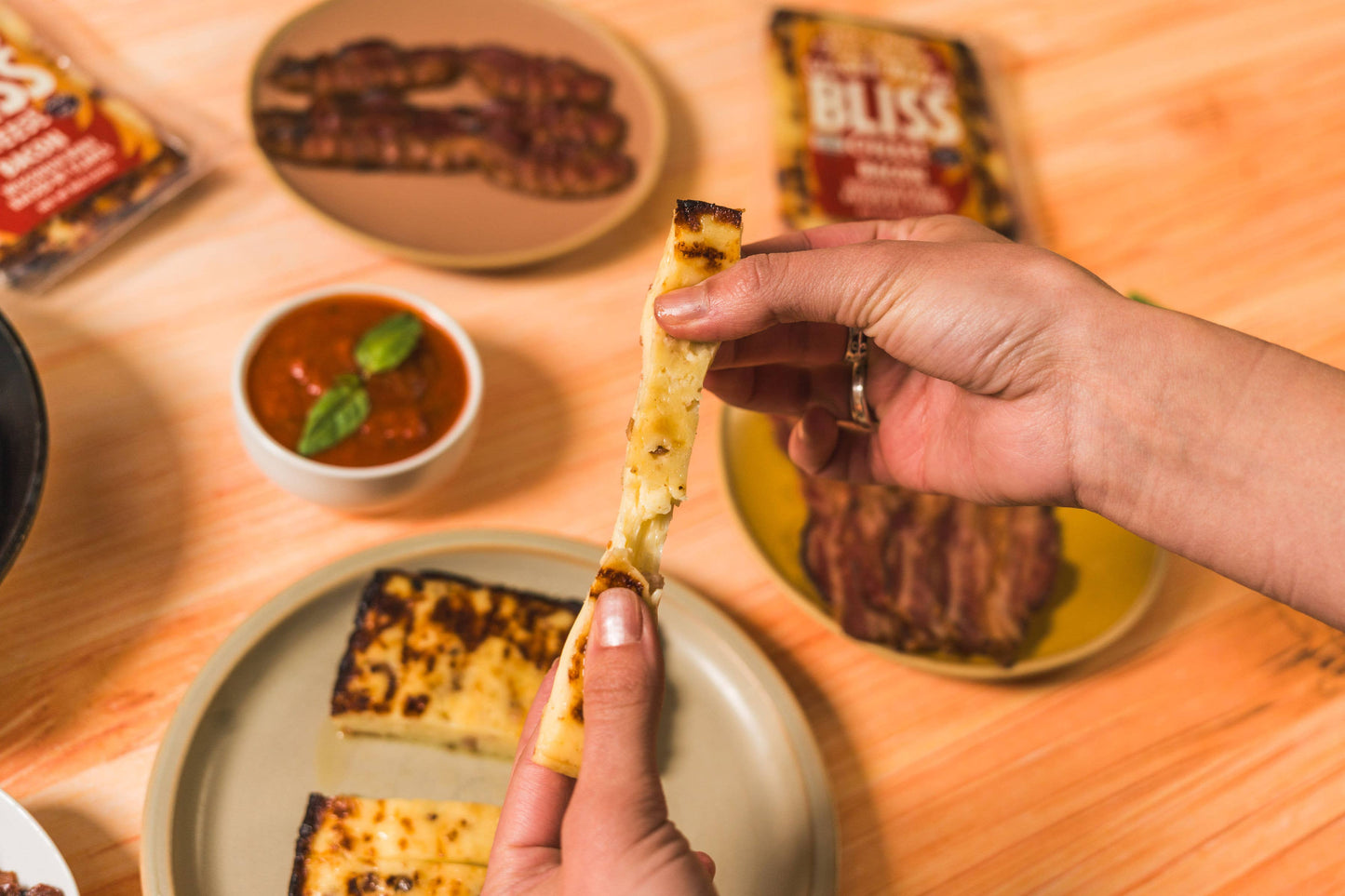 Cheese Brothers Bacon Golden Baked Bliss Cheese, Wisconsin