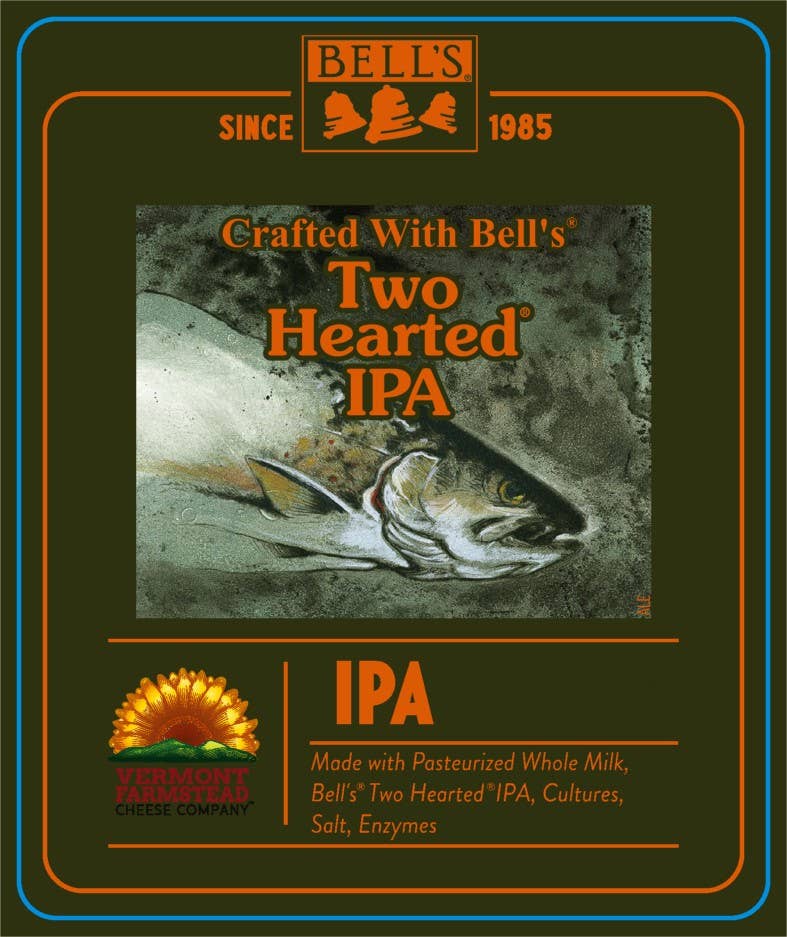 Vermont Farmstead Cheese Co. 'Bell's Two-Hearted Alehouse' Cheddar, Vermont