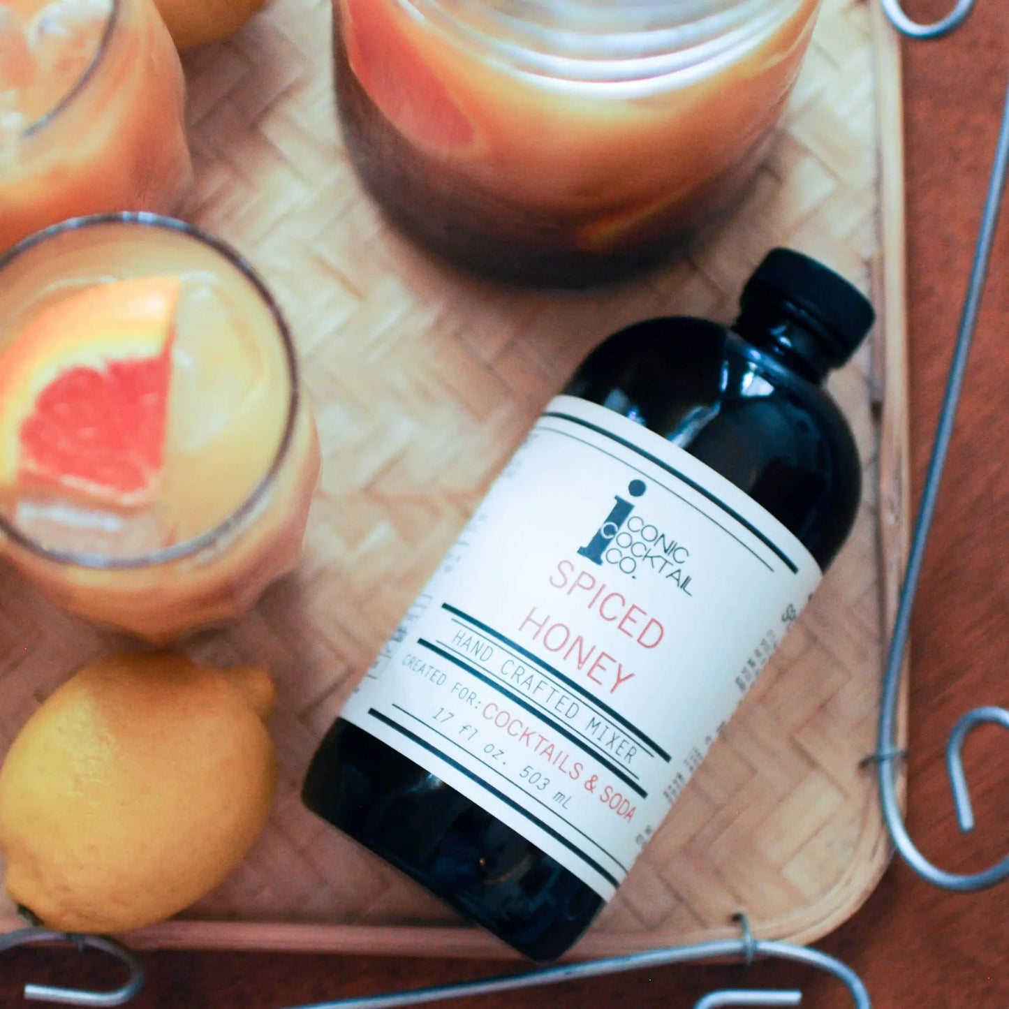 Iconic Cocktail Co. Spiced Honey Cocktail Mixer, California