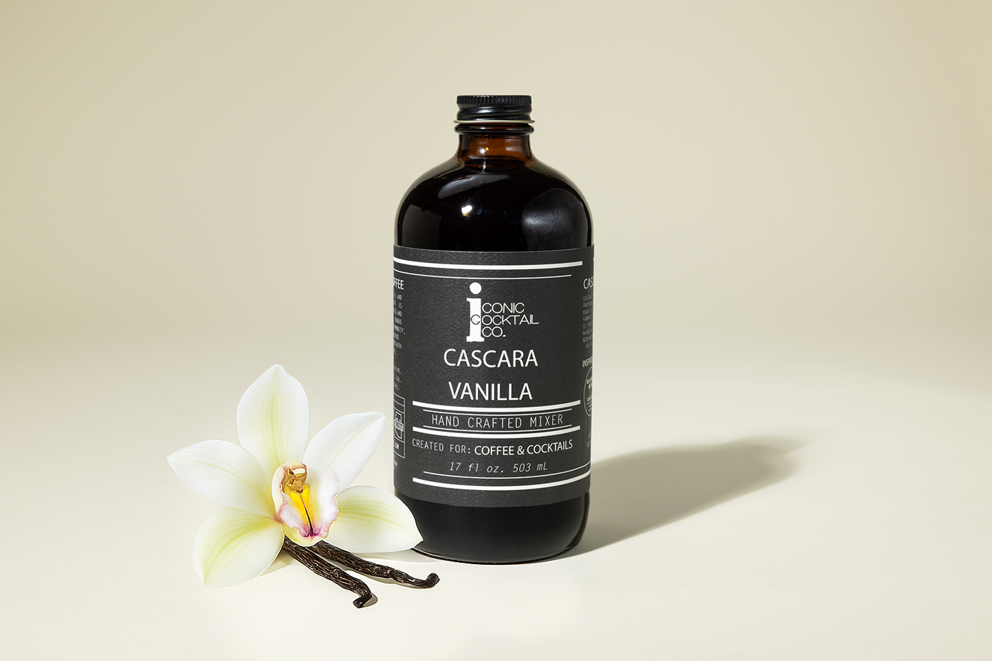 Iconic Cocktail Co. Cascara Vanilla Cocktail Mixer