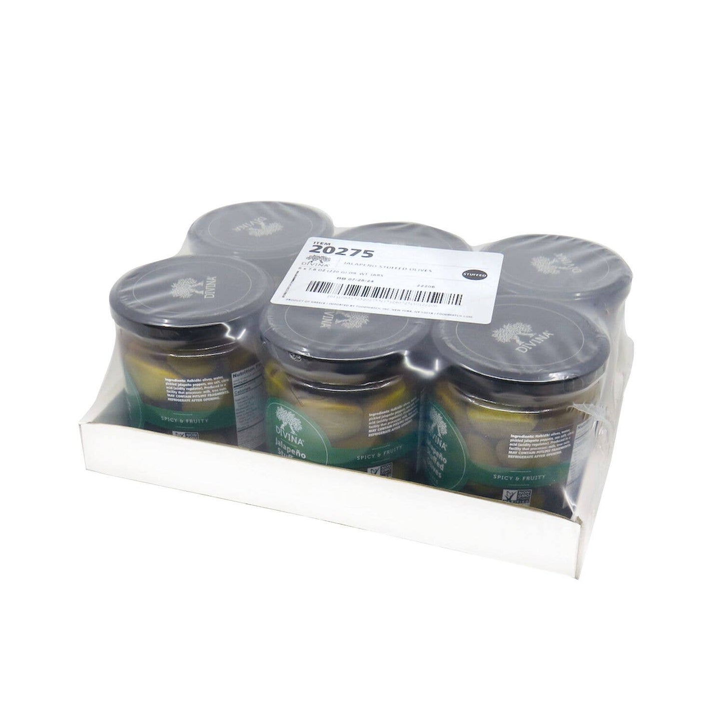 Divina Jalapeño Stuffed Olives