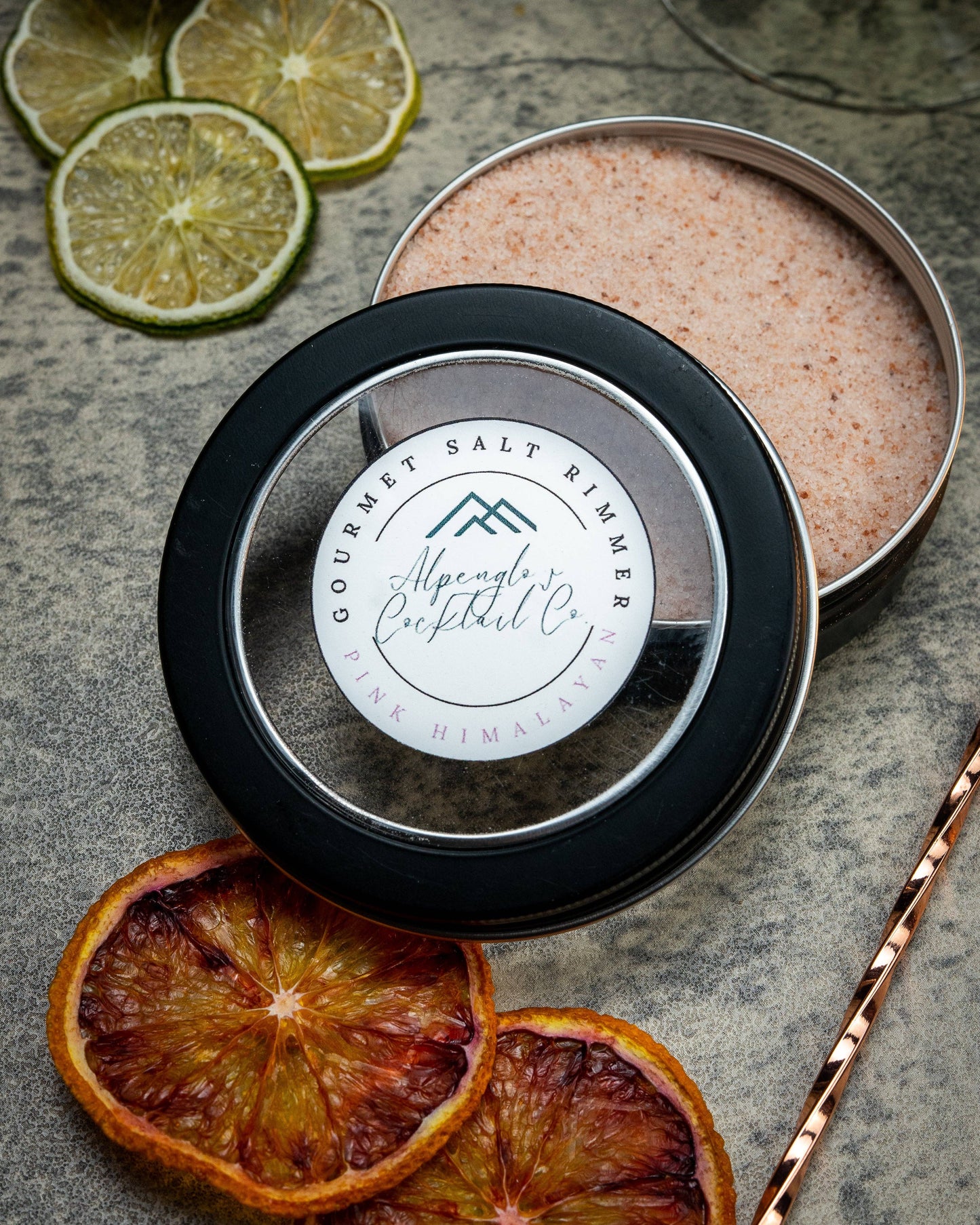 Alpenglow Cocktail Company Pink Himalayan Salt, Washington, USA