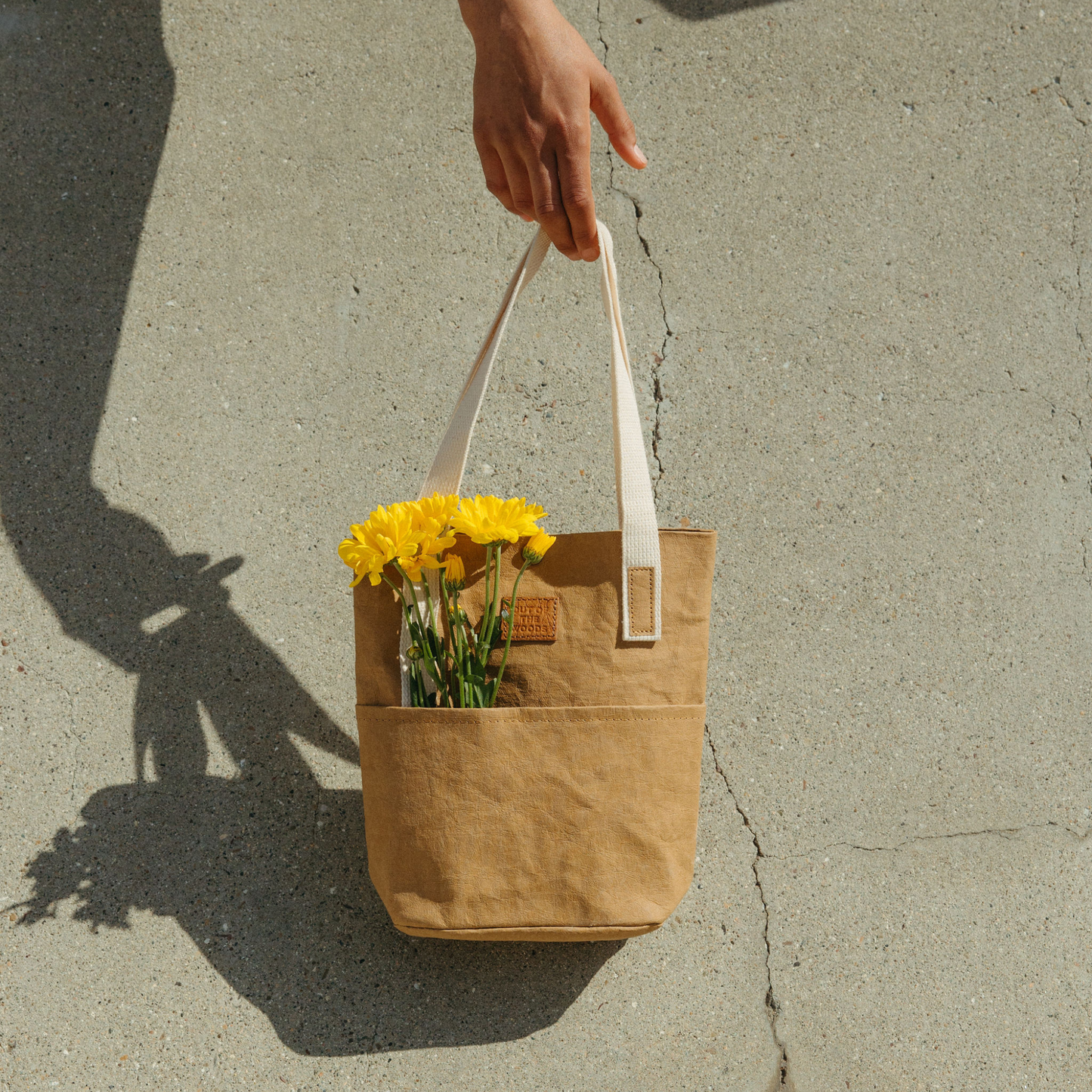 Out of the Woods 'Jute' Wine Tote Rabbit Tote, California