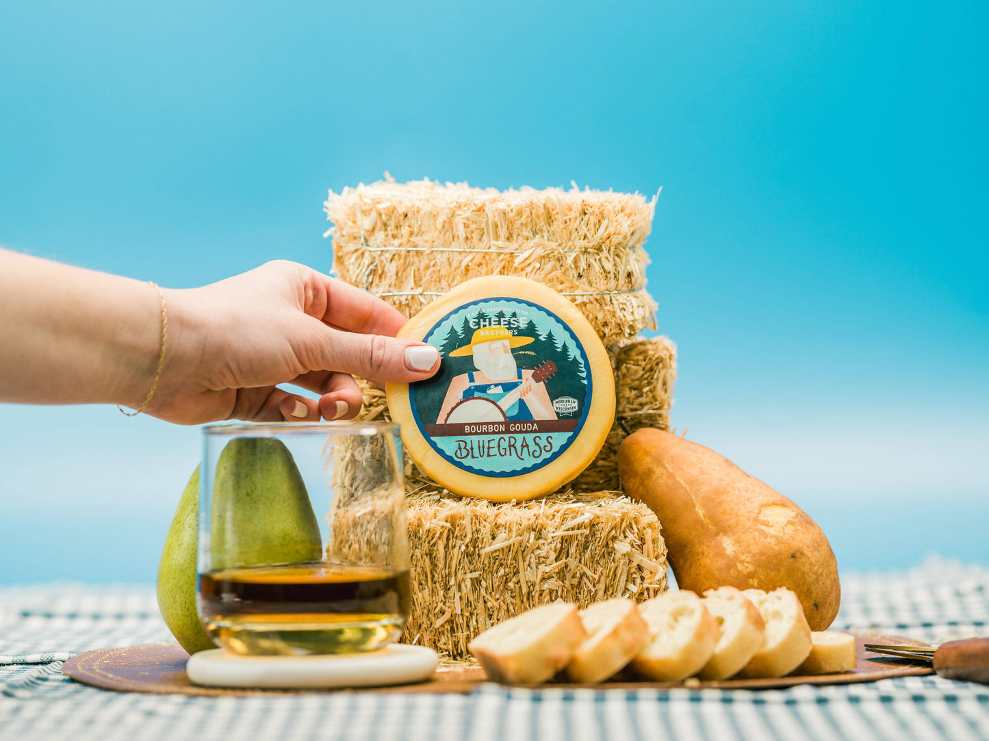 Cheese Brothers Bourbon Gouda, Wisconsin