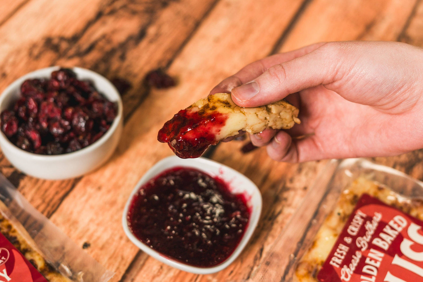 Cheese Brothers Cranberry Golden Baked Bliss Cheese, Wisconsin