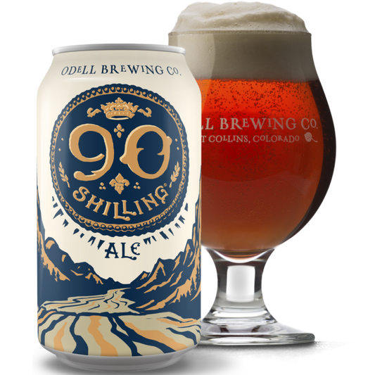 Odell Brewing Co. 90 Shilling Ale Beer, Colorado, USA
