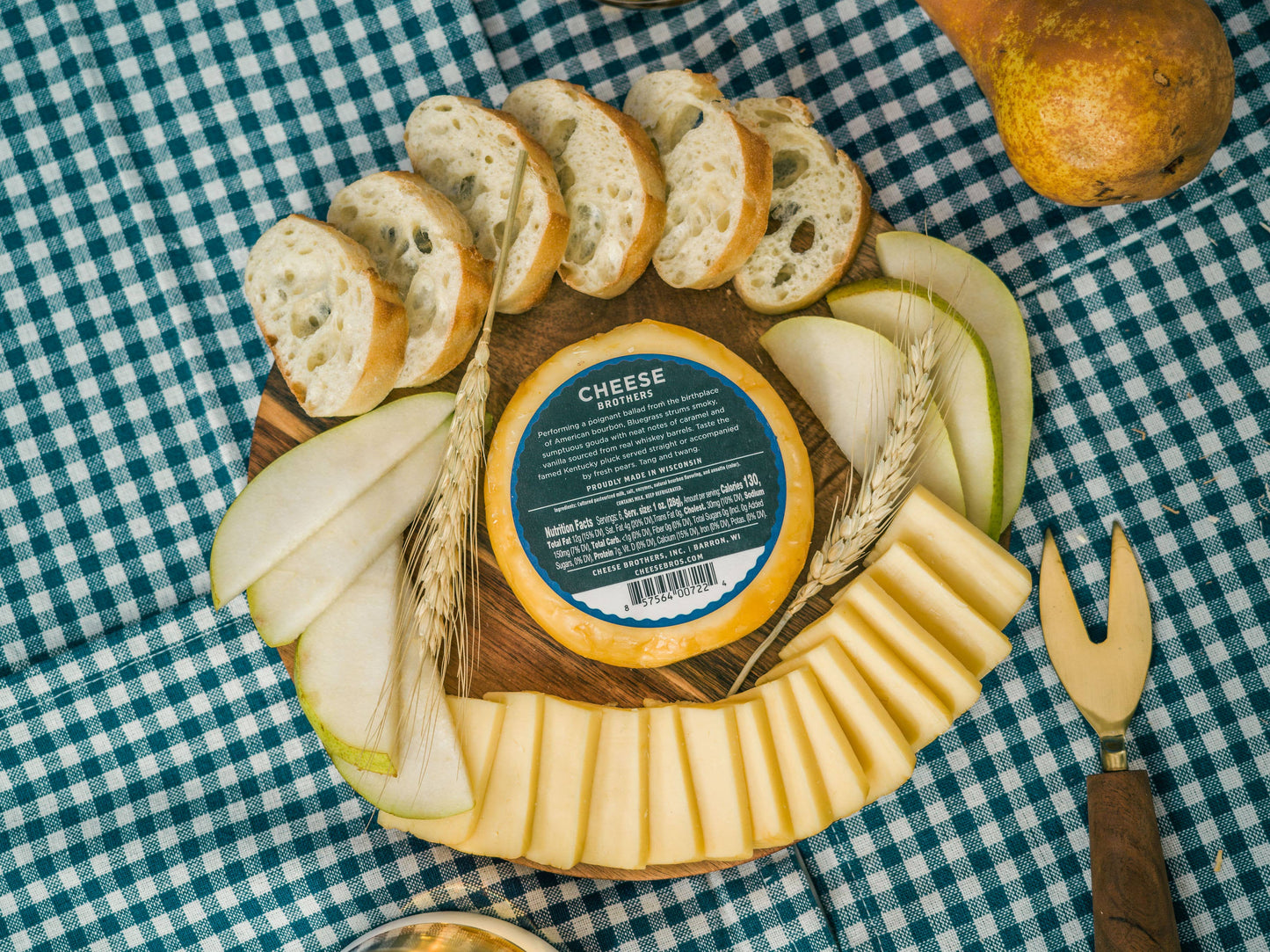 Cheese Brothers Bourbon Gouda, Wisconsin