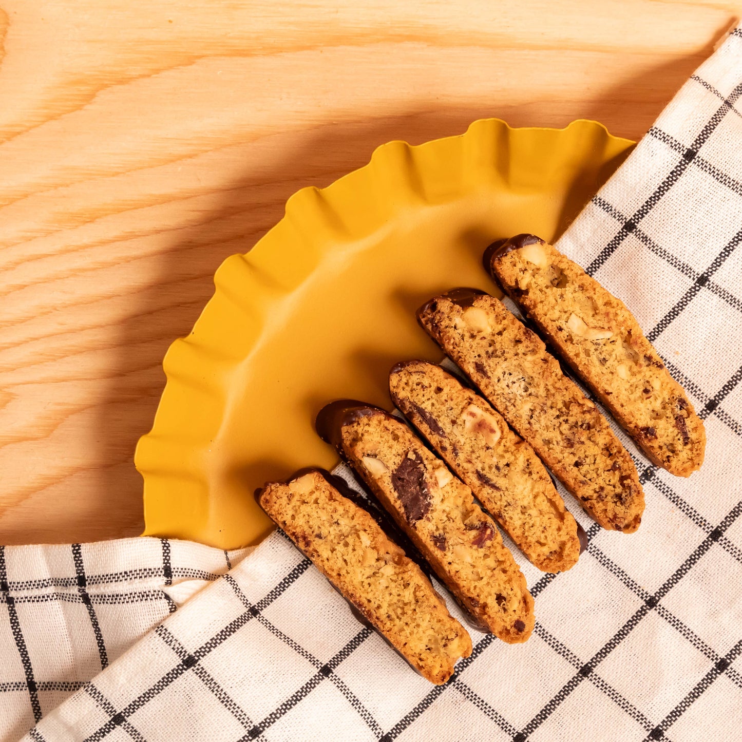 Ranger Chocolate Co. Hazelnut Biscotti with Dark Chocolate Chips