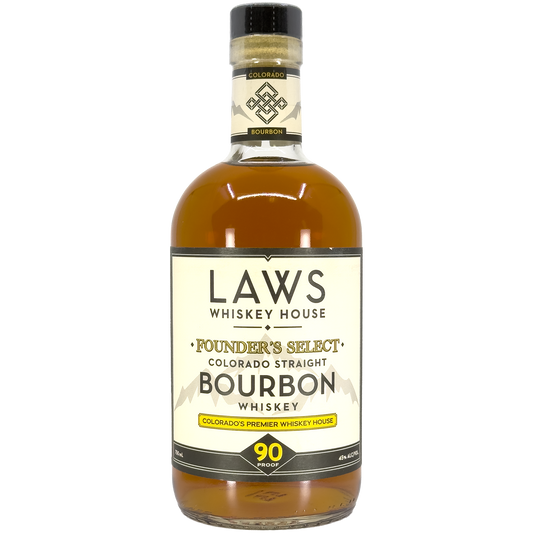 A.D. Laws Founders Select Straight Bourbon Whiskey, Colorado