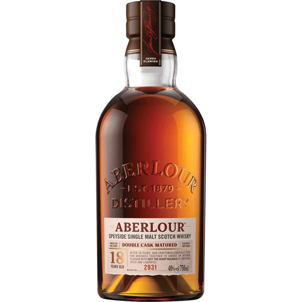 Aberlour 'Double Cask' 18 Year Old Single Malt Scotch Whisky, Speyside, Scotland