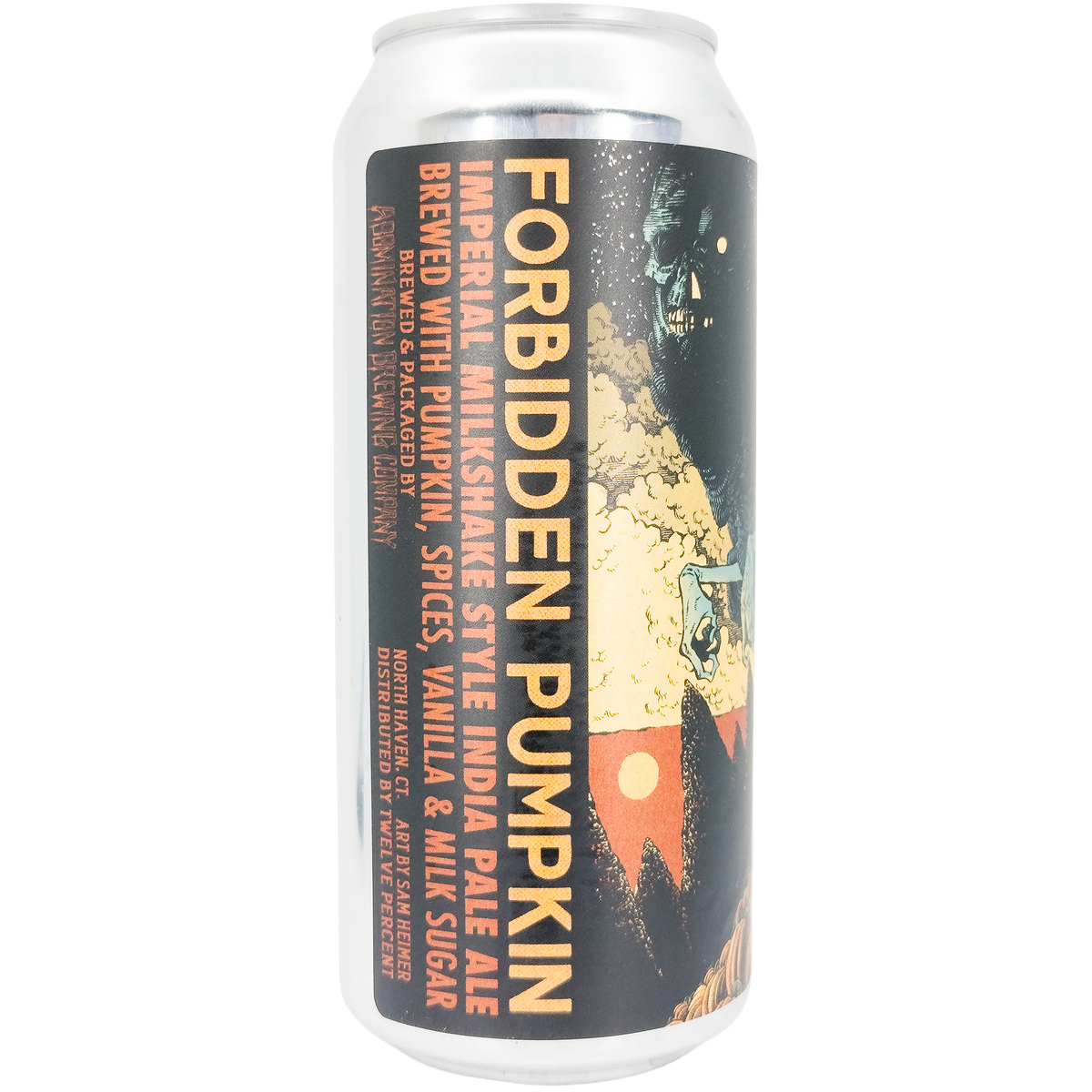 Abomination Brewing Co. 'Forbidden Pumpkin' Imperial Milkshake India Pale Ale Beer, Connecticut