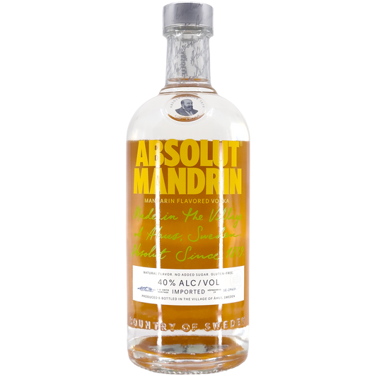 Absolut Mandrin Flavored Vodka, Sweden