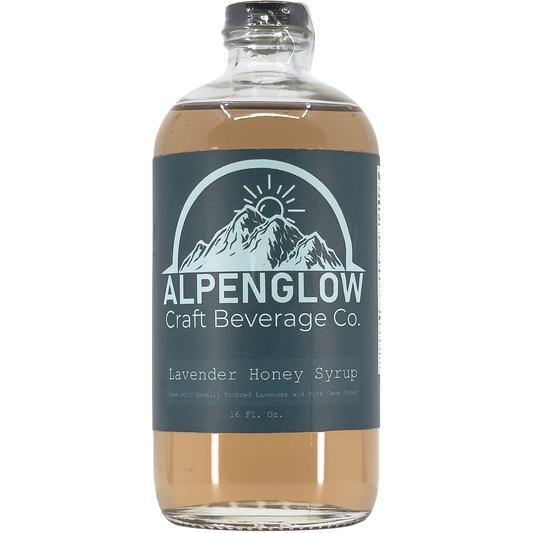 Alpenglow Cocktail Company Lavender Honey Simple Syrup, Washington