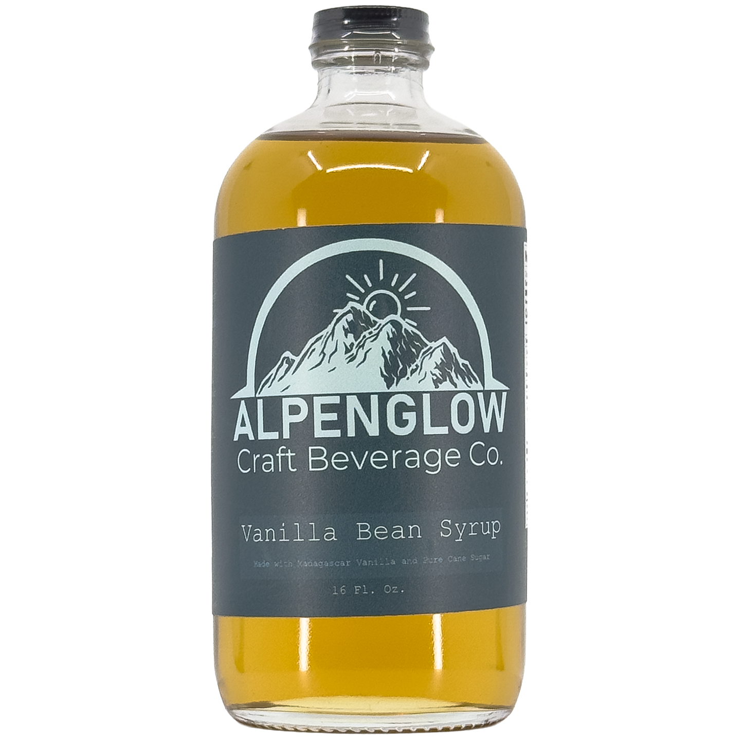 Alpenglow Cocktail Company Madagascar Vanilla Bean Syrup, Washington