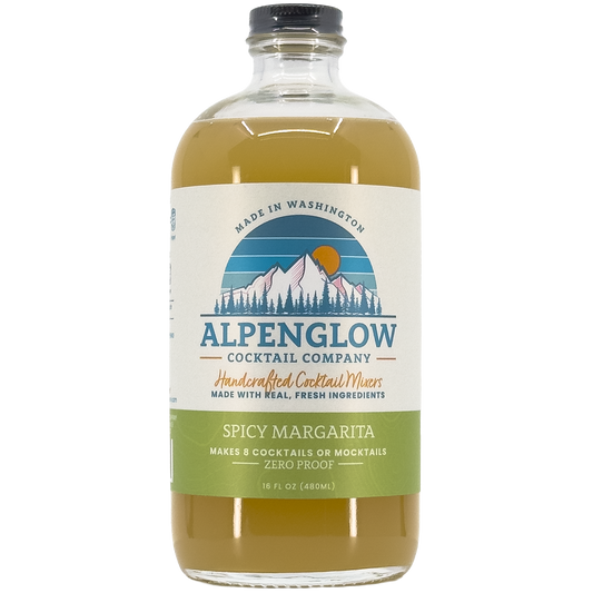 Alpenglow Cocktail Company Spicy Margarita Syrup, Washington