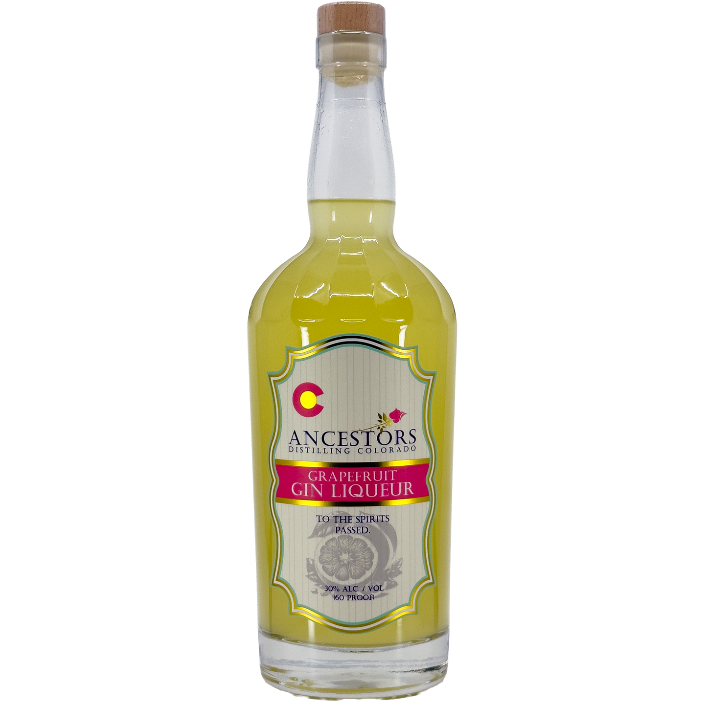 Ancestors Distilling Grapefruit Gin Liqueur, Colorado