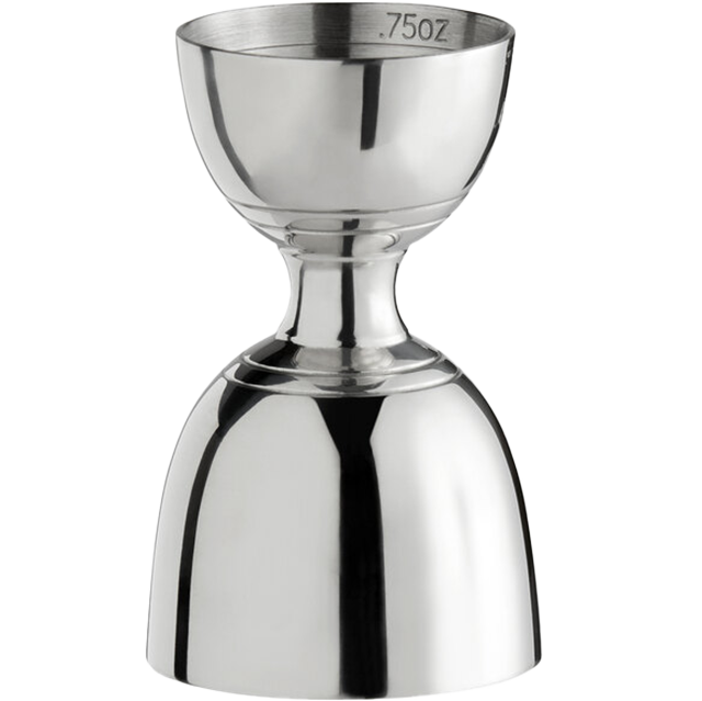 Arcoroc by Chris Adams Stainless Steel Bell Jigger by Arc Cardinal