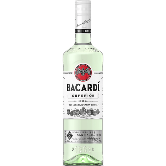 Bacardi Carta Blanca Superior White Rum, Puerto Rico