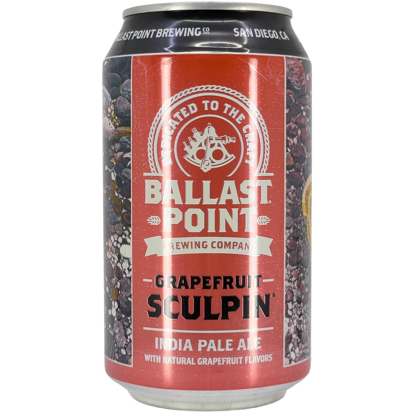Ballast Point Brewing Co. Grapefruit Sculpin IPA with Grapefruit Rind Beer, San Diego County, California