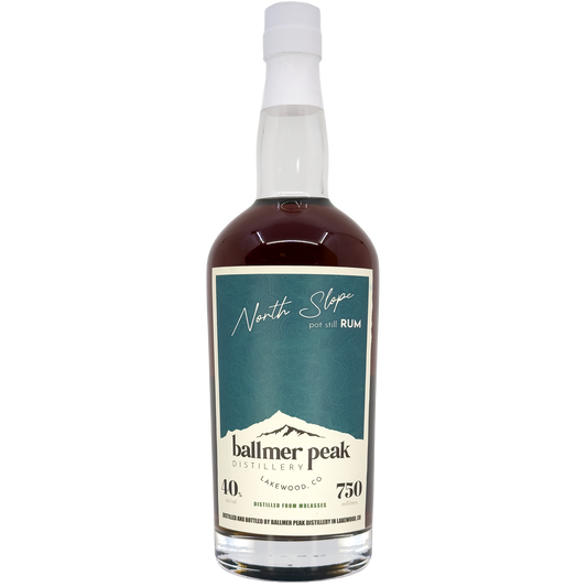 Ballmer Peak Distillery 'North Slope' Golden Rum, Colorado