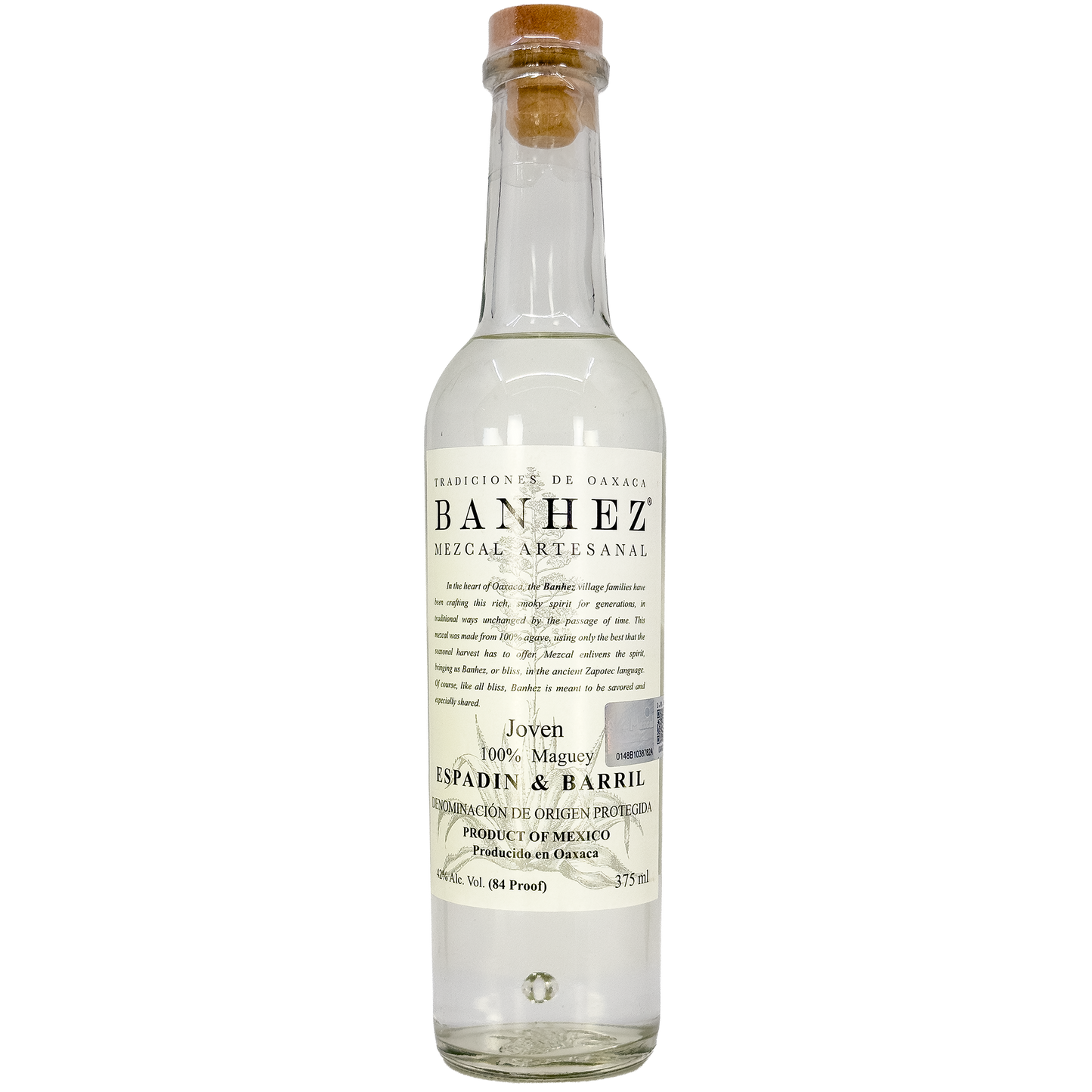 Banhez Mezcal Espadin & Barril Joven Artesanal, Oaxaca, Mexico