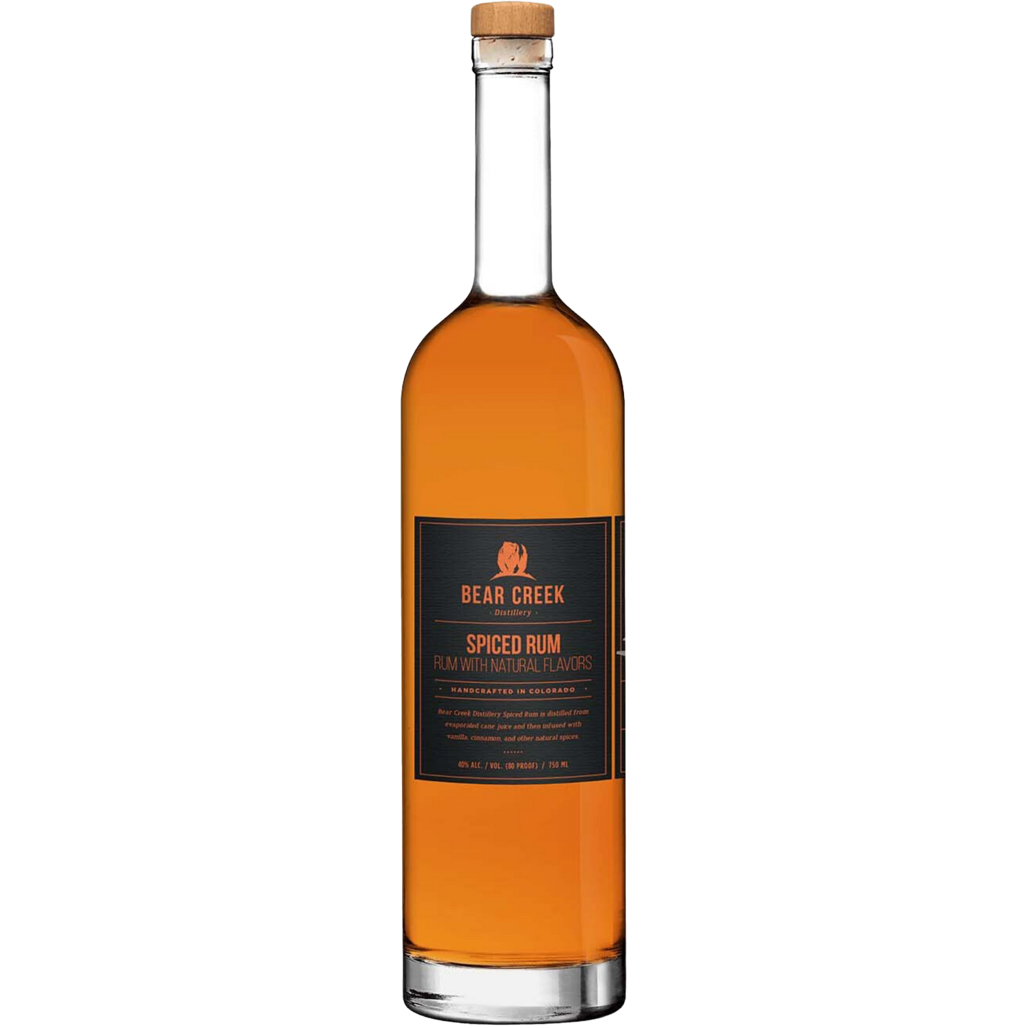 Bear Creek Distillery Spiced Rum, Colorado