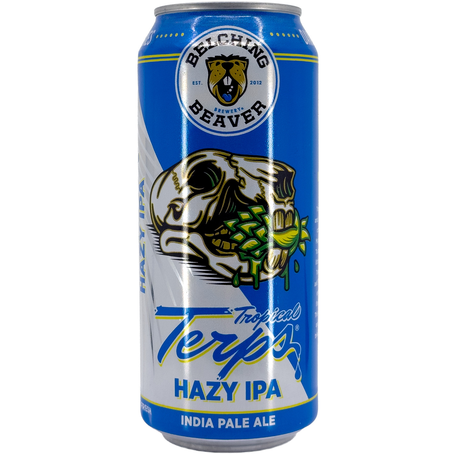 Belching Beaver Brewery 'Tropical Terps' IPA Beer, California