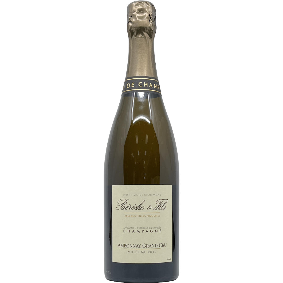 Bereche et Fils 'Ambonnay' Grand Cru Millesime, Champagne, France
