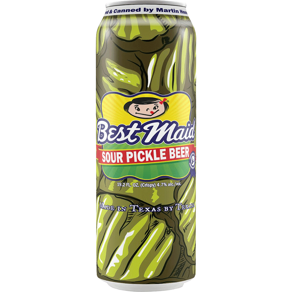 Martin House Brewing 'Best Maid' Sour Pickle Beer, Texas, USA