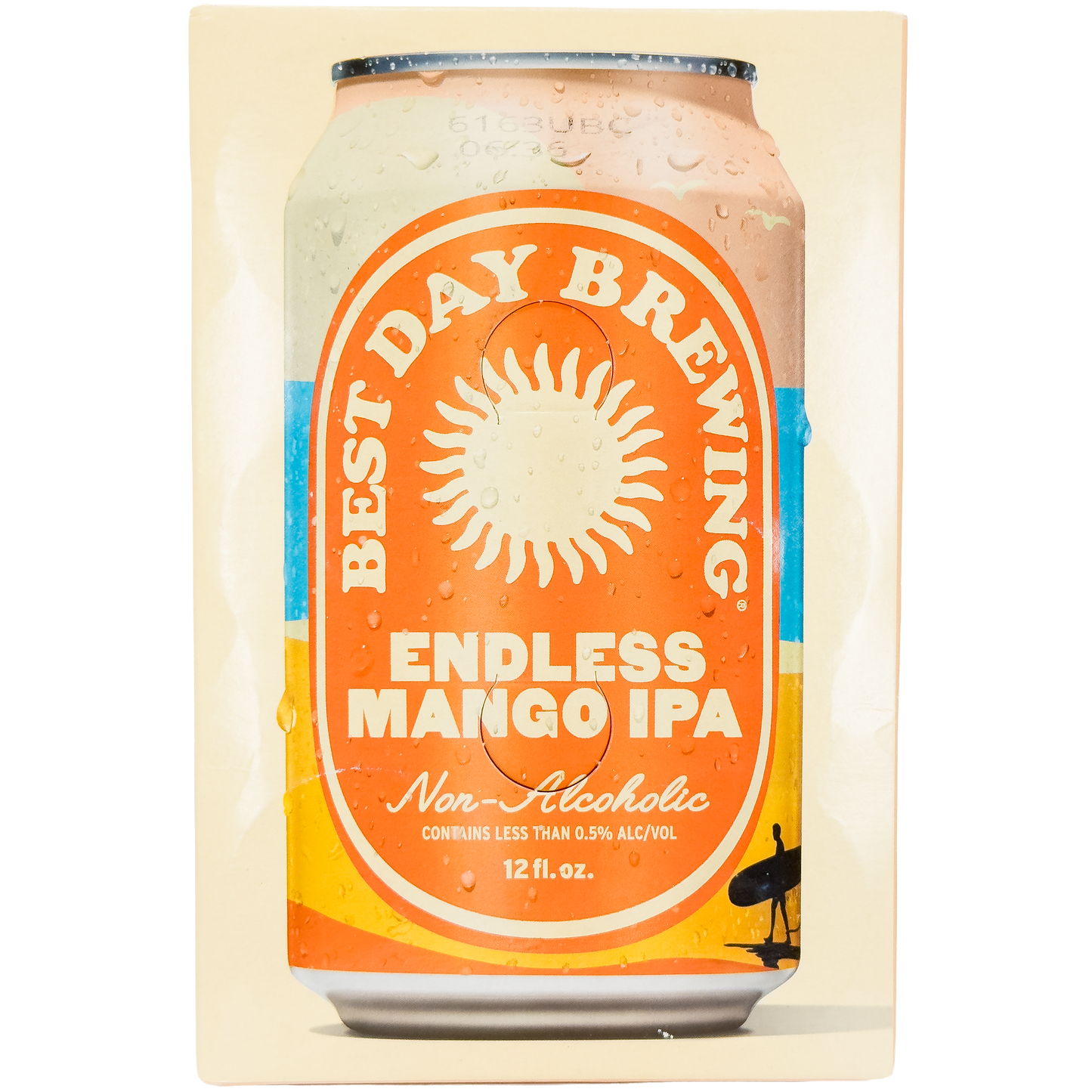 Best Day Brewing Non Alcoholic Endless Mango IPA, California